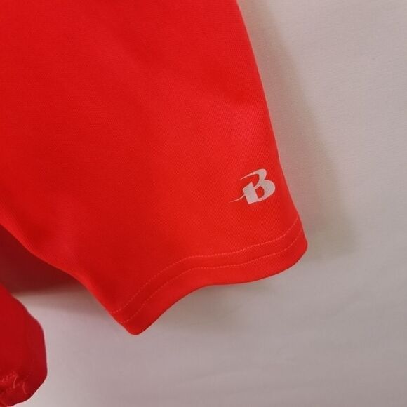 Badger Sports Long Sleeve Neon Pink Top. Size M - Picture 6 of 11